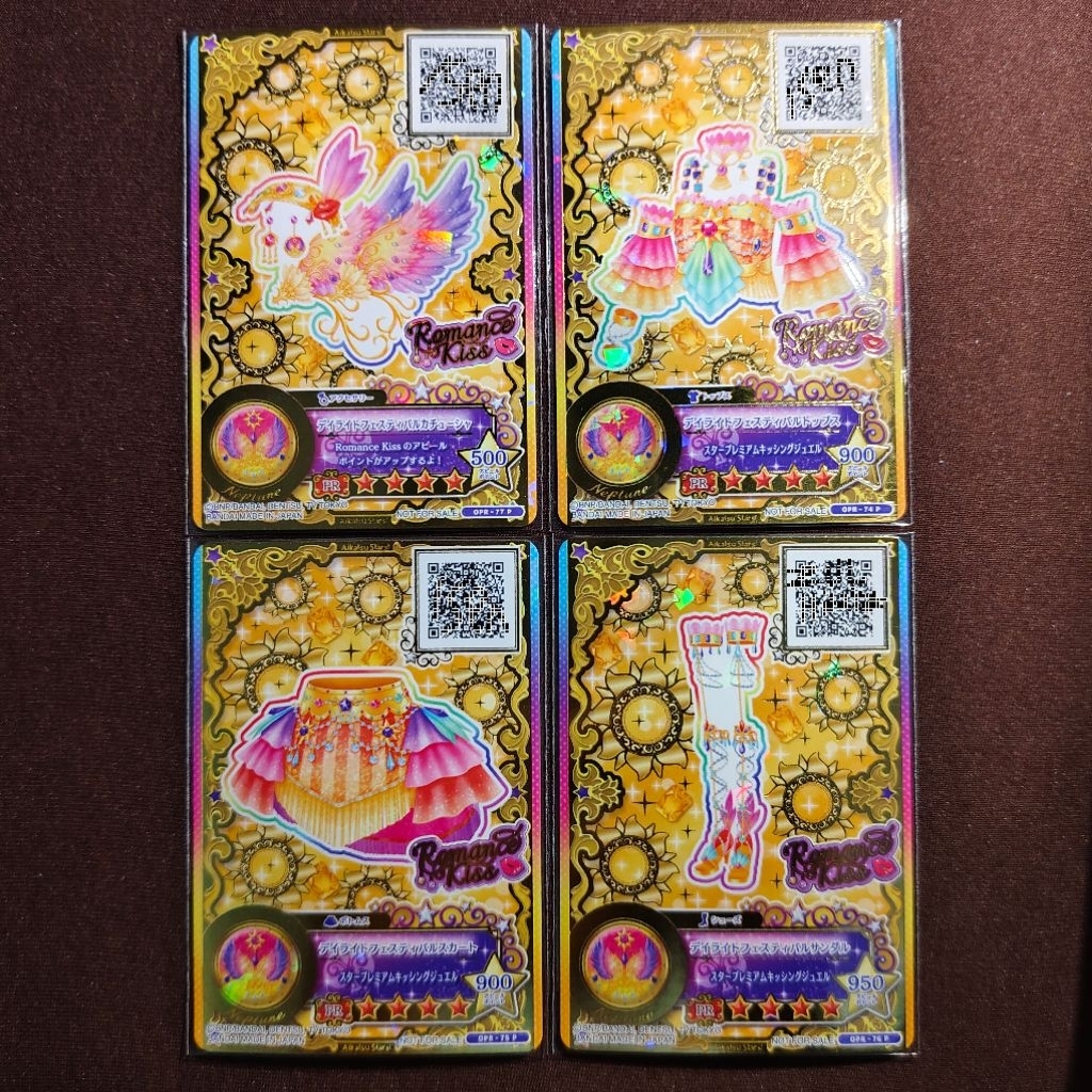 Aikatsu Stars Mahiru Daylight Festival Coord Roulette Neptune SPR Star Premium Rare