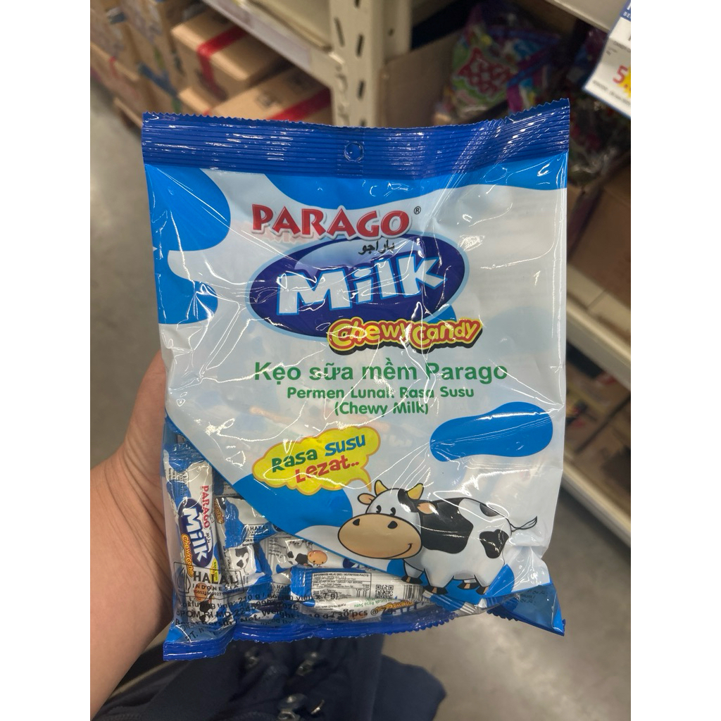 

Parago Milk candy chewy 210gram (30)