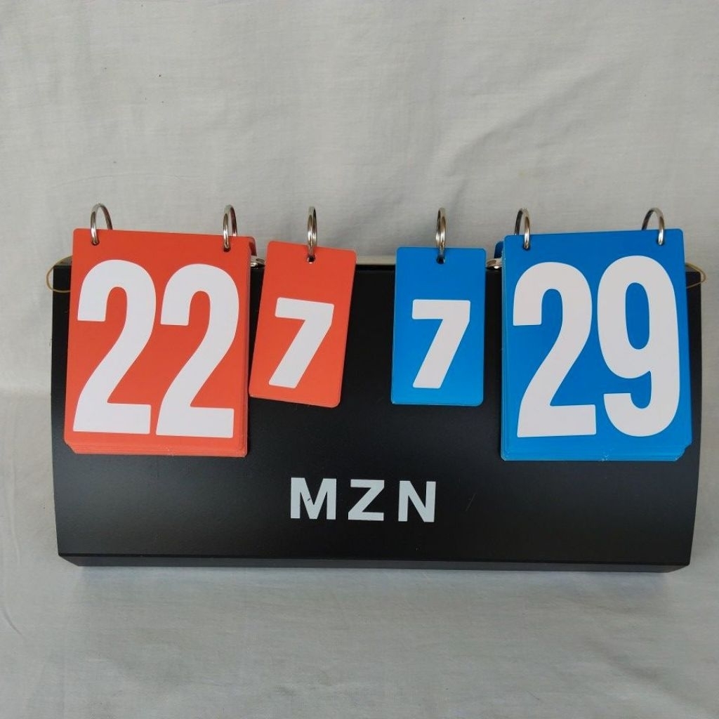 papan score MZN/papan score point bulutangkis tenis meja