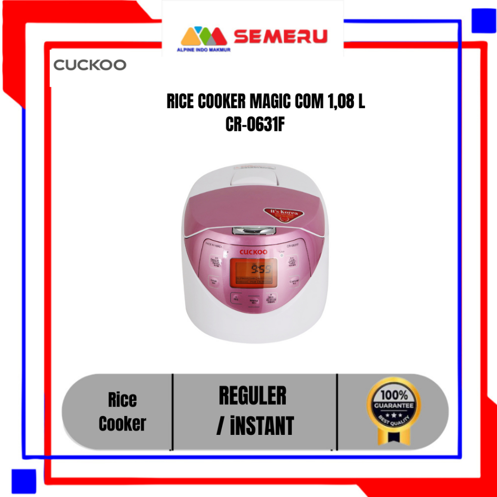 RICE COOKER CUCKOO MAGIC COM 1,08 L CR-0631F