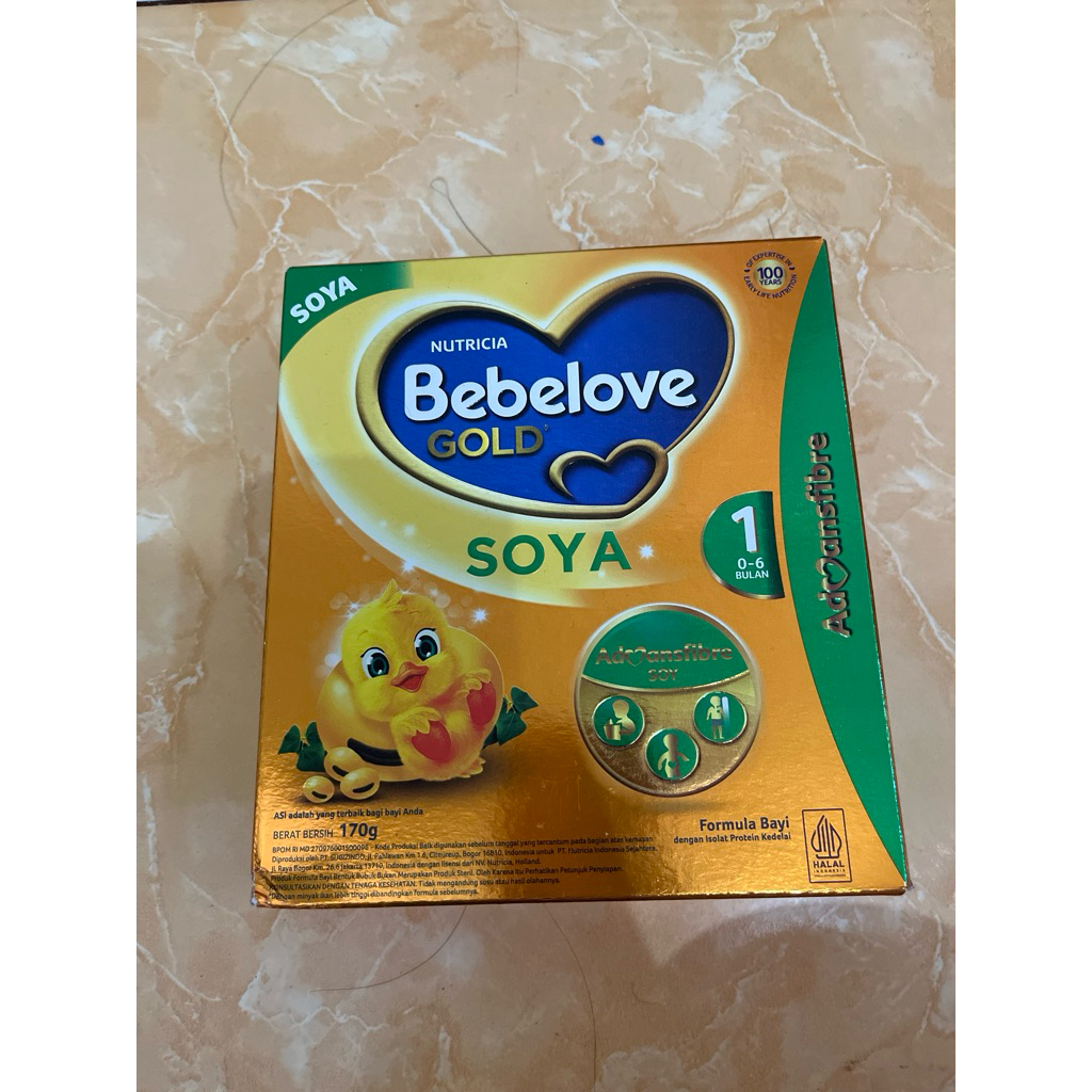 

Bebelove Gold Soya 1 (0-6 Bulan) 170g