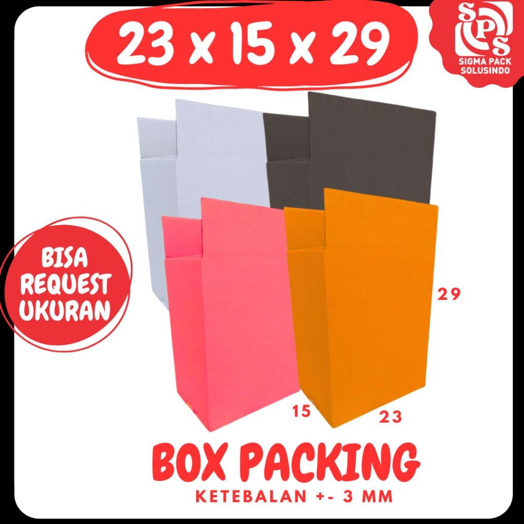

Box 23x15x29 Kardus A1 Packing Karton Dus Kotak Kemasan Obat Mainan Olshop Souvenir Jamu Zigma Shop