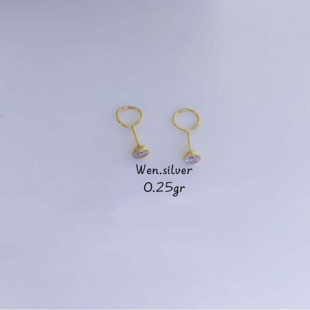 ANTING TOGE BAYI PERAK 925 ASLI