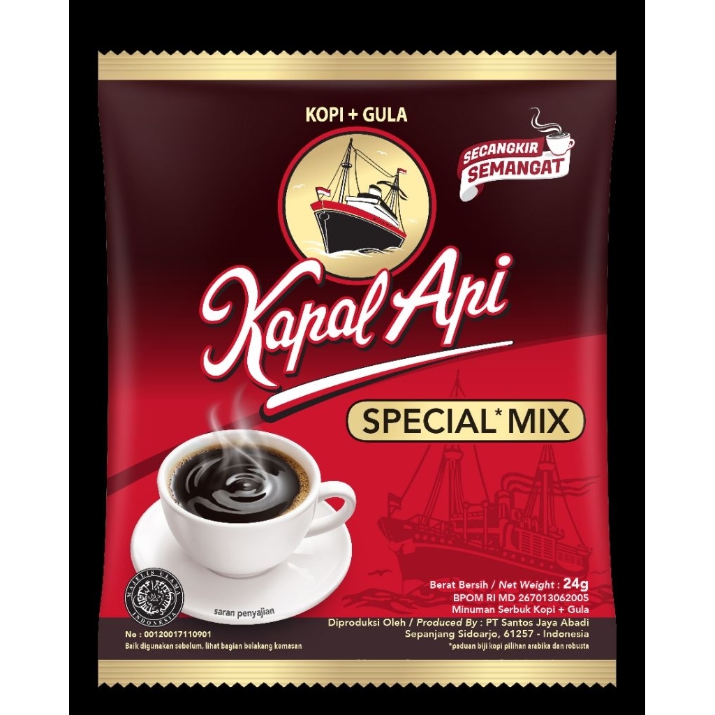

(1pcs) Kopi Kapal Api Spesial Mix