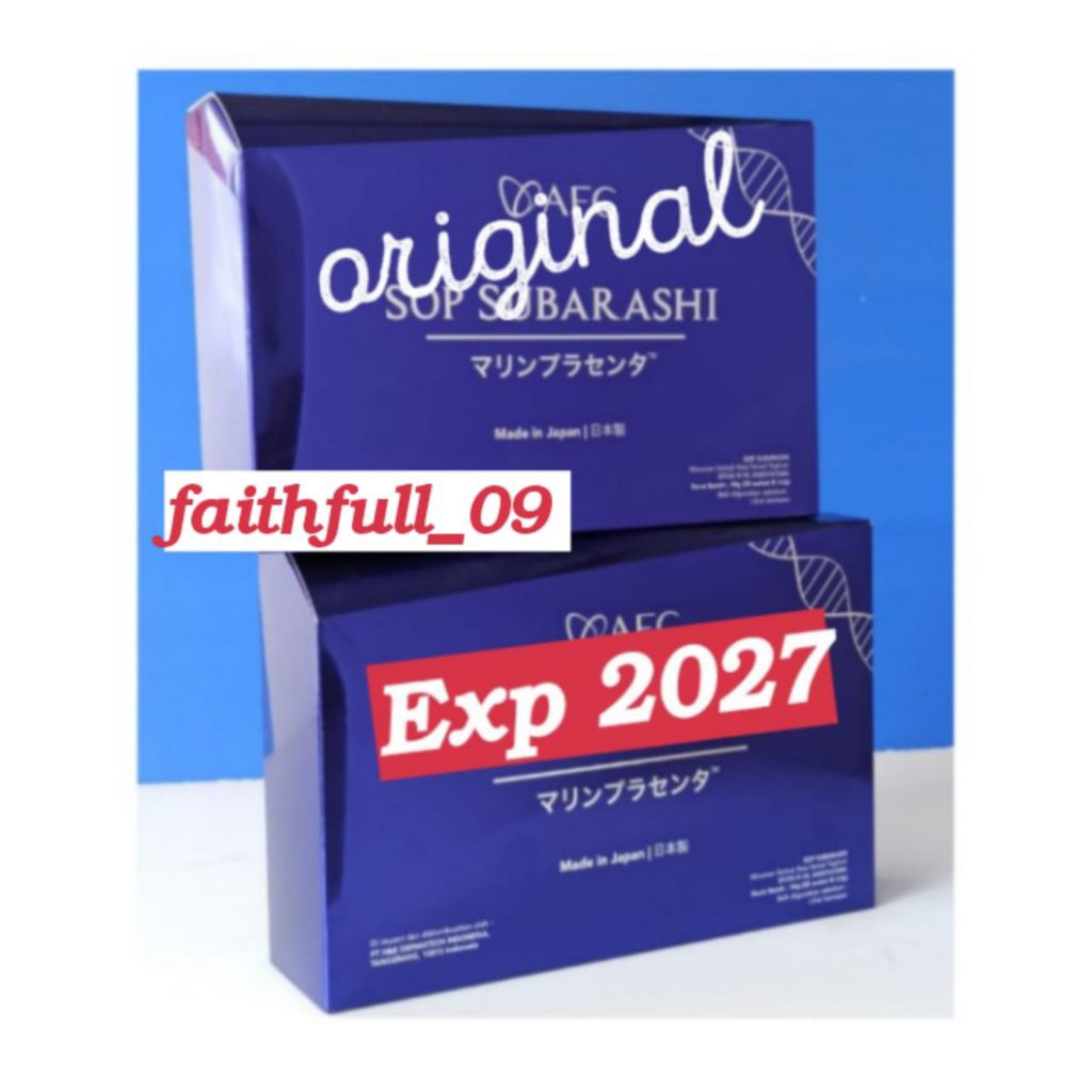 

PAKET DUO SUBARASHI SUBA AFC ORI JAPAN