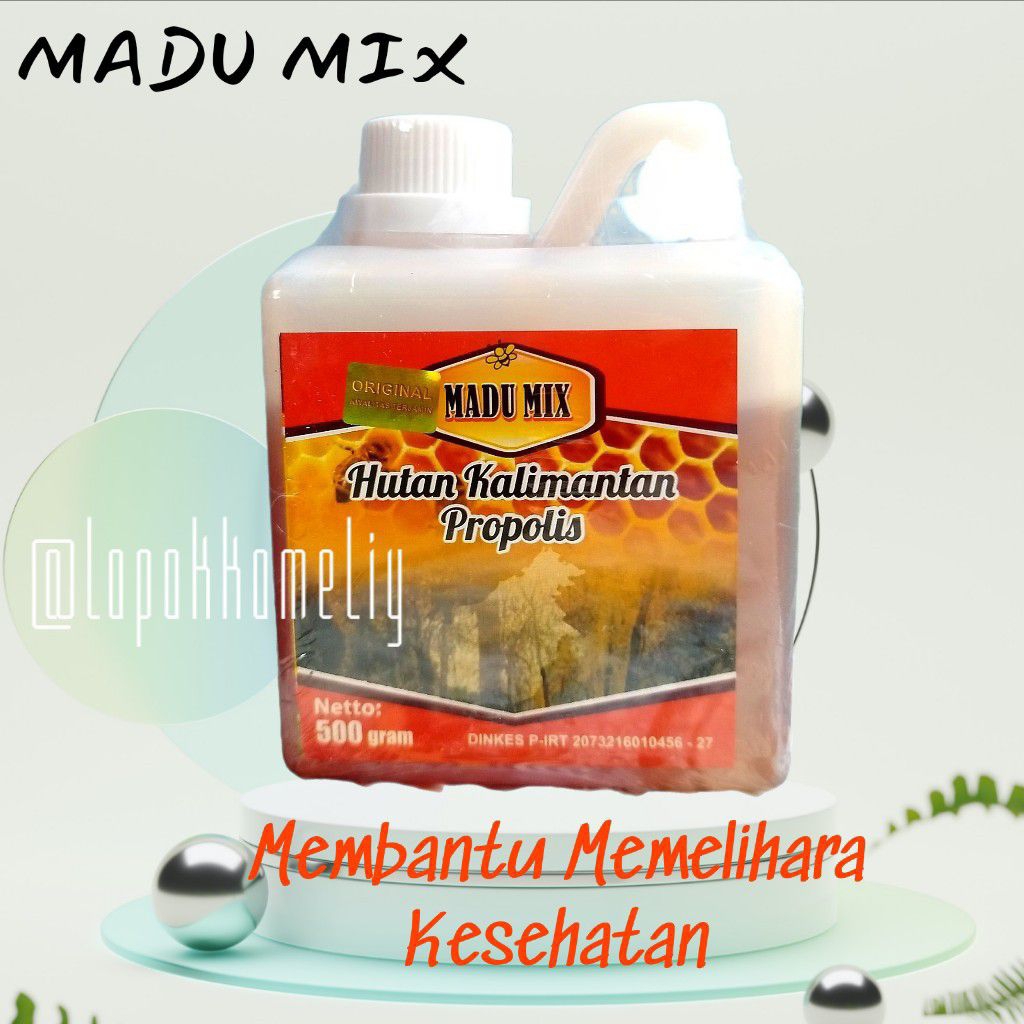 Madu Mix Propolis Hutan Kalimantan Madu Kesehatan