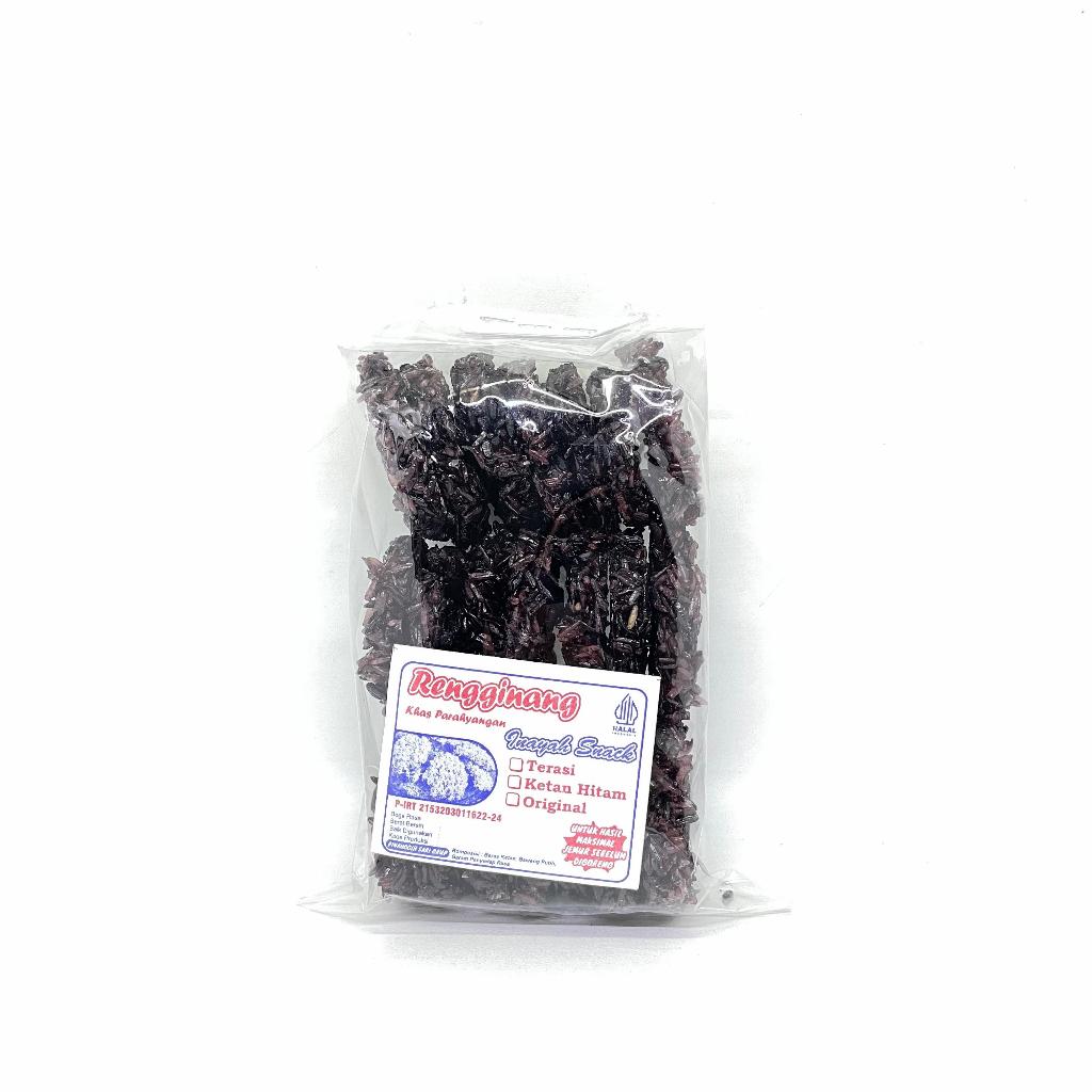 

INAYAH SNACK Rengginang Mentah Original - Terasi - Ketan Hitam 250 gram Rangginang - Reginang - Raginang