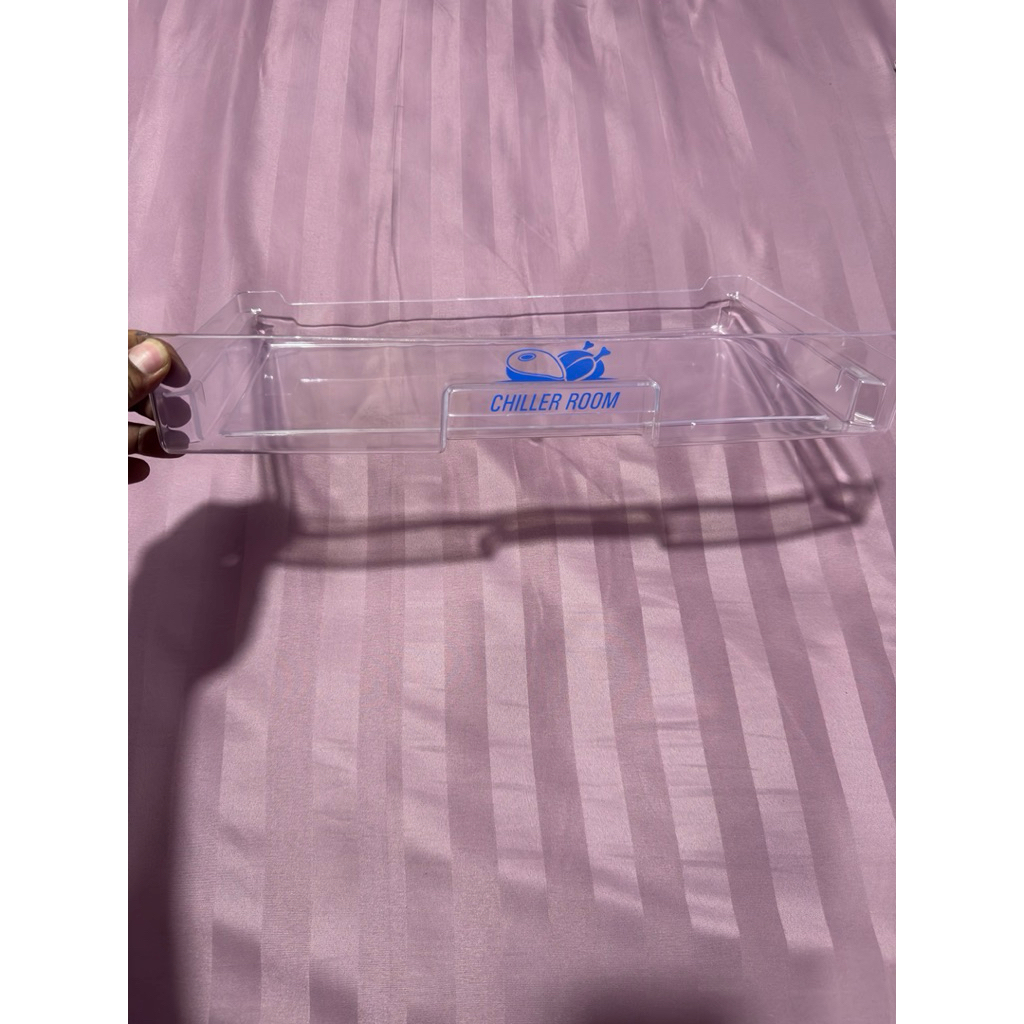 Rak ikan kulkas 1 pintu aqua dan sanyo original