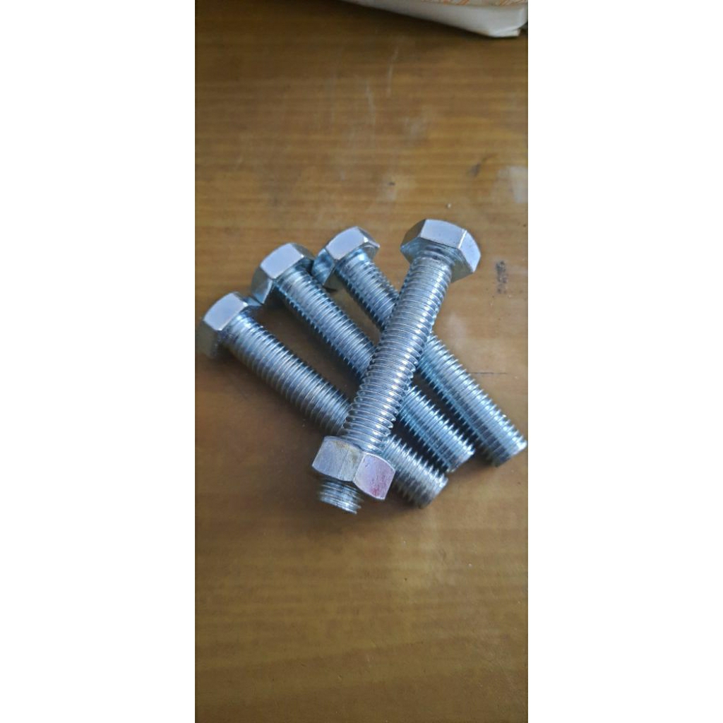 hexaegon mur baut m12x70 galvanis