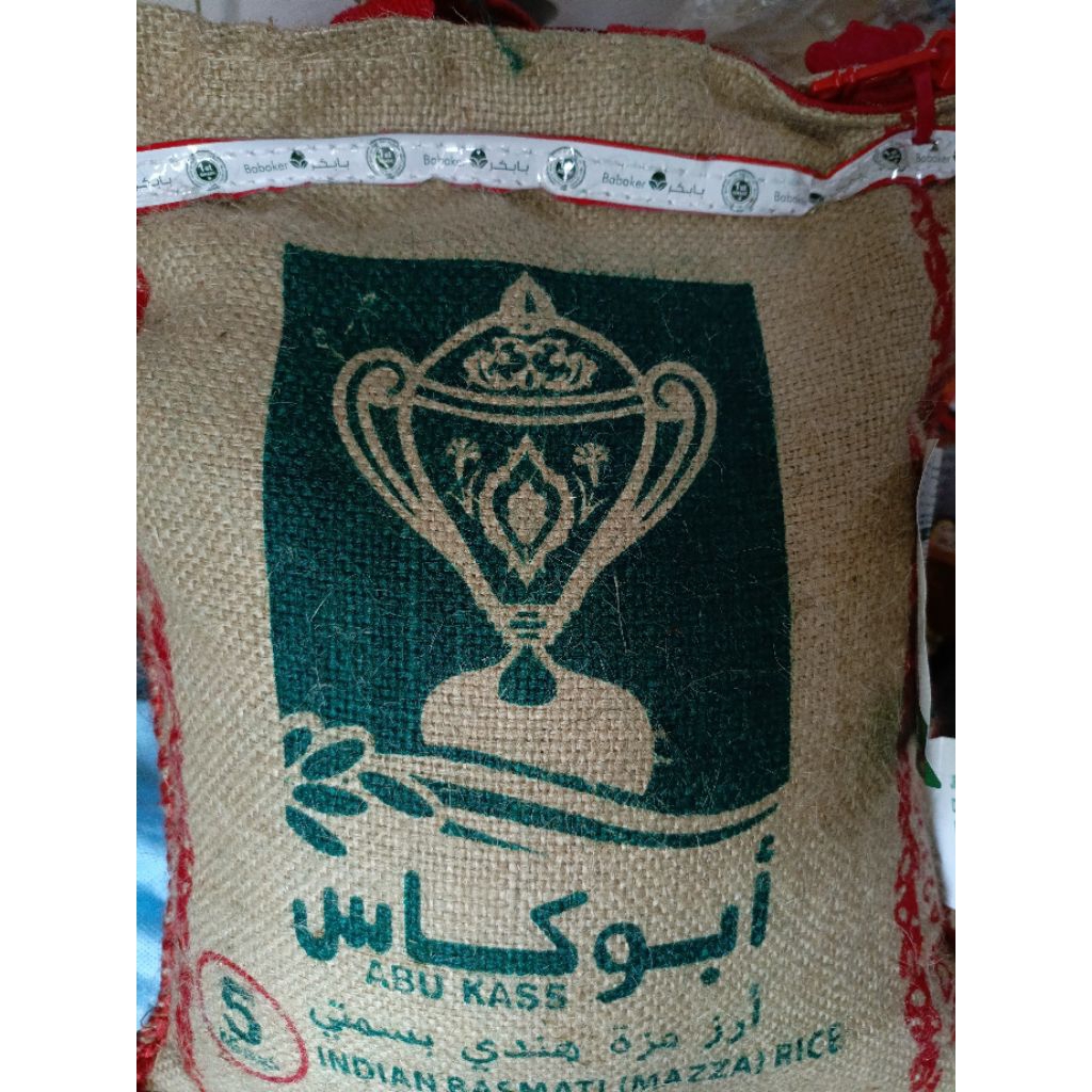 

Beras Basmati ABU KASS 5kg Basmati Abukass Premium Quality
