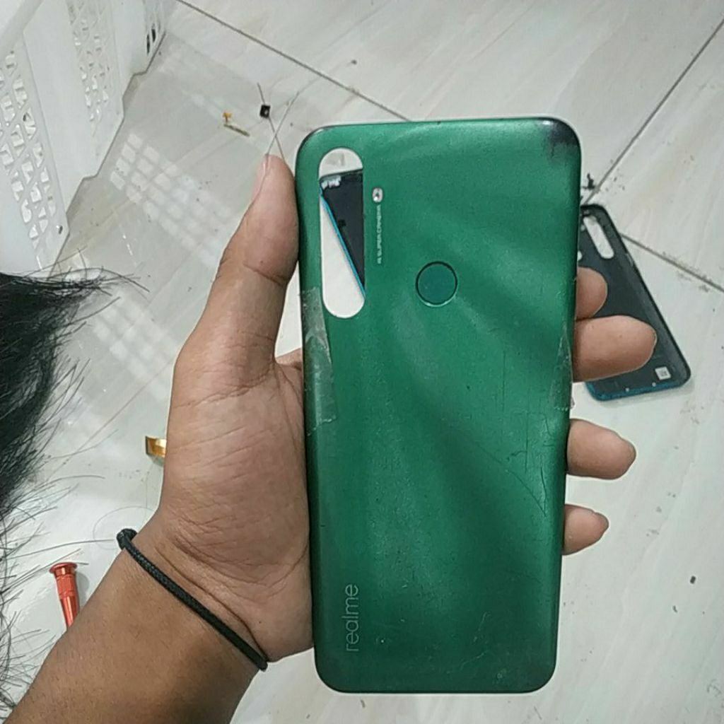 backdoor bekas realme 5i cek deskripsi