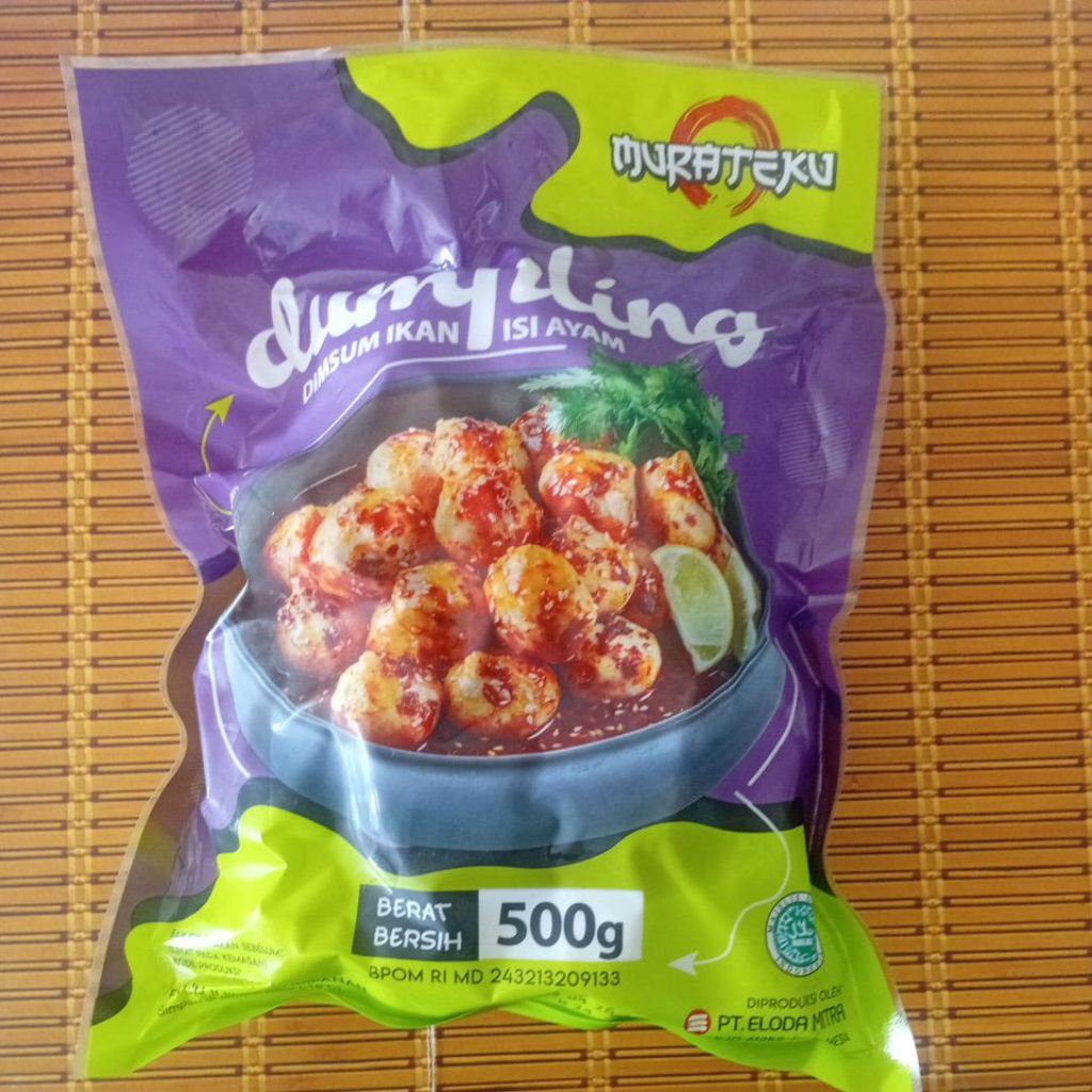 

Murateku Dumpling Ikan isi Ayam 500gr
