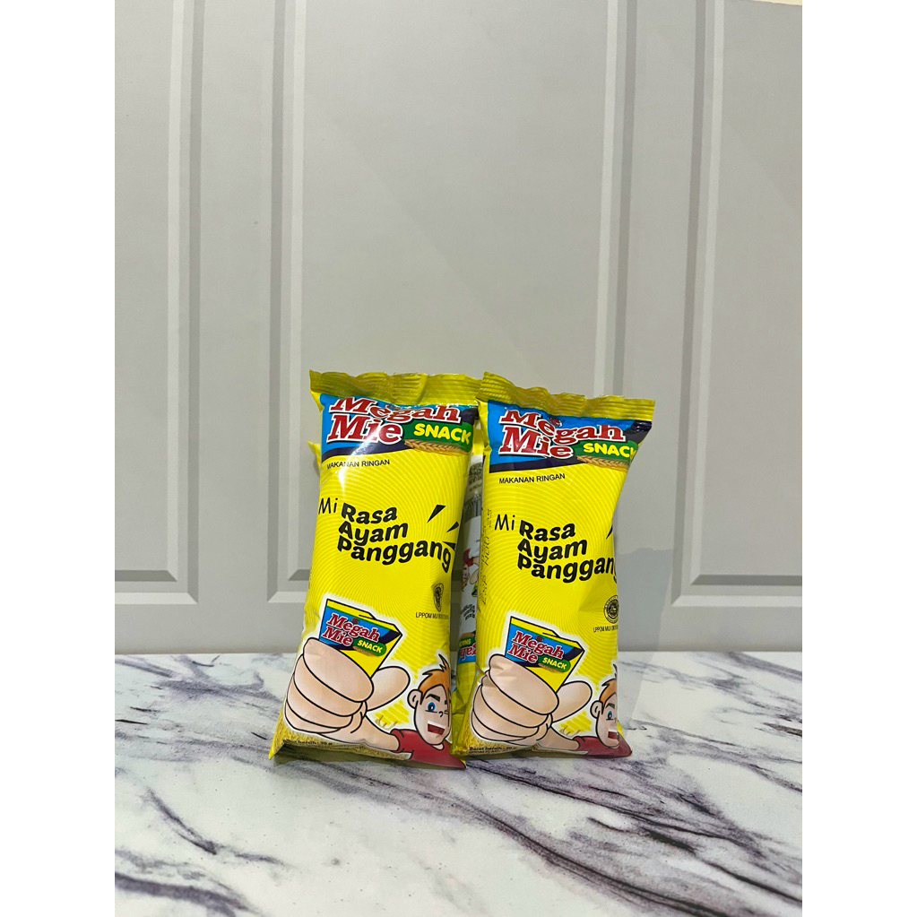 

MEGAH MIE SNACK RASA AYAM PANGGANG