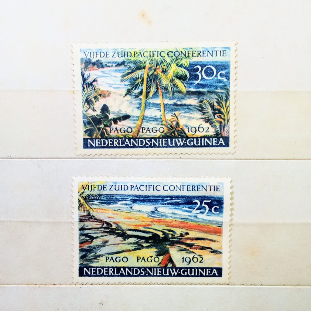 

Prangko Koleksi Filateli Nugini Belanda 1962 Fifth South Pacific Conference