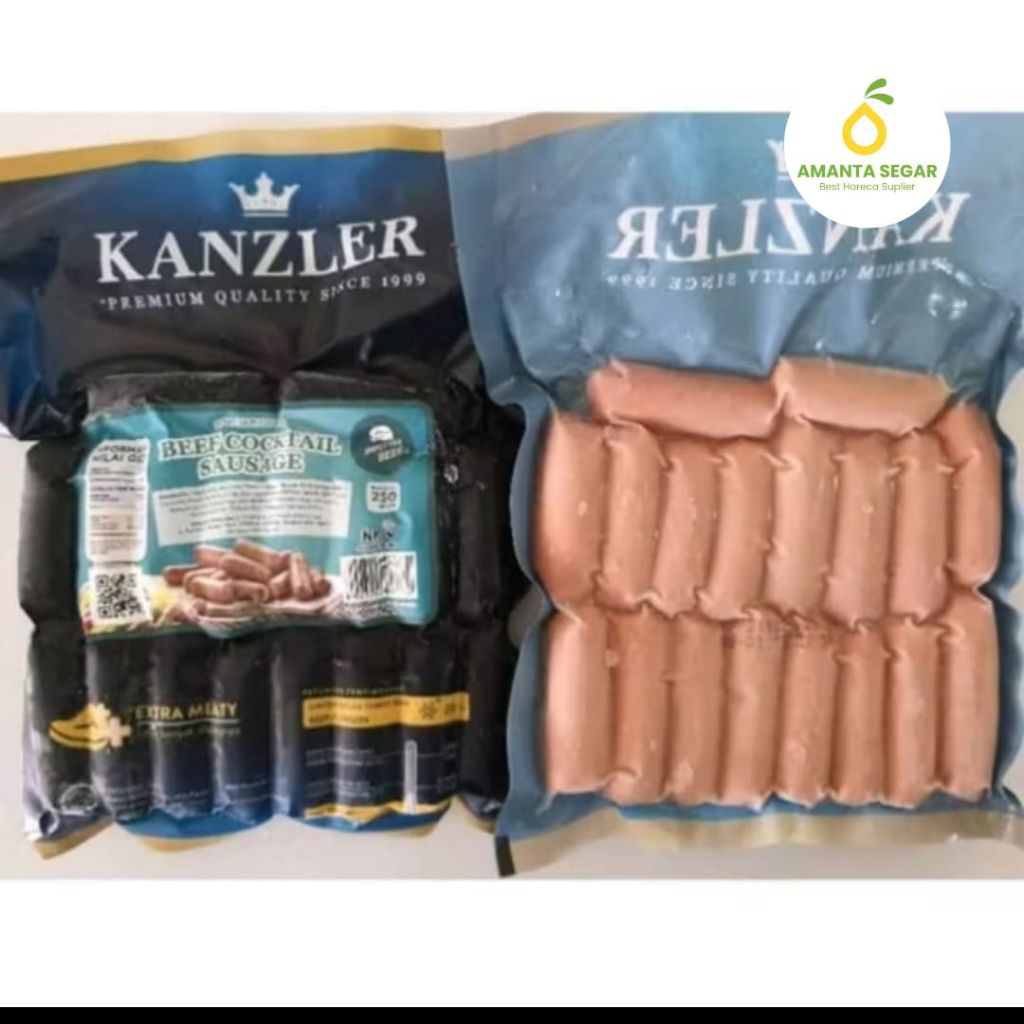 

Sosis Daging Sapi Kanzler Sosis Kanzler Beef Cocktail Sausage 250 gr Sosis Berkualitas Terbaik Murah Berkualitas