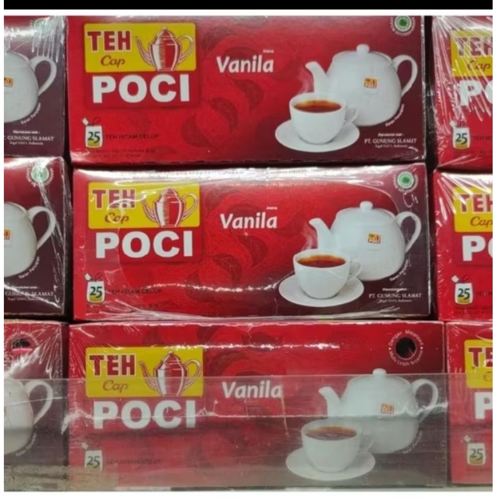 

Teh Poci Vanilla 1 box isi 25 kantong