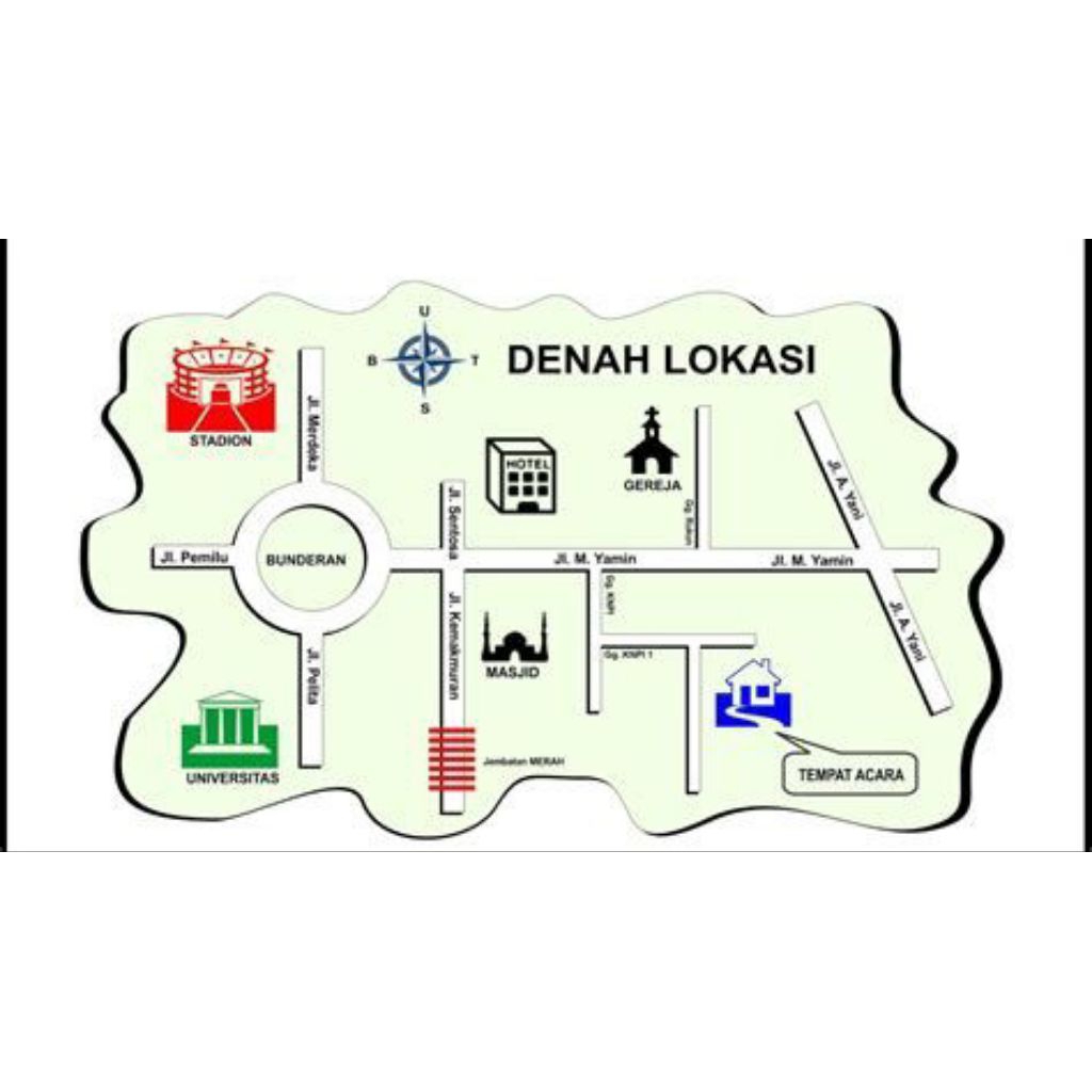 Tambahan denah lokasi