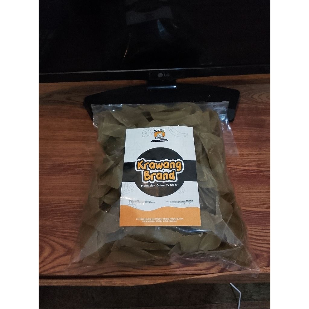 

Kerupuk Bawang Putih Premium 500 gram - Renyah & Gurih.