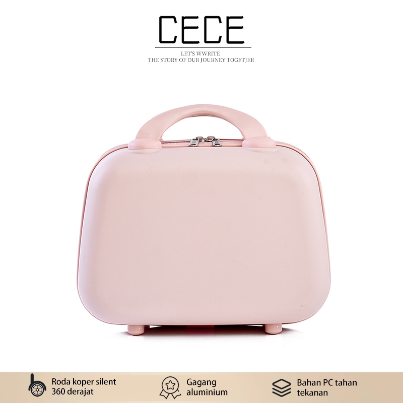 CECE KOPER  MINI 14 INCH KOPER MULTIFUNGSI TAS MAKEUP KOPER KOSMETIK BEAUTY