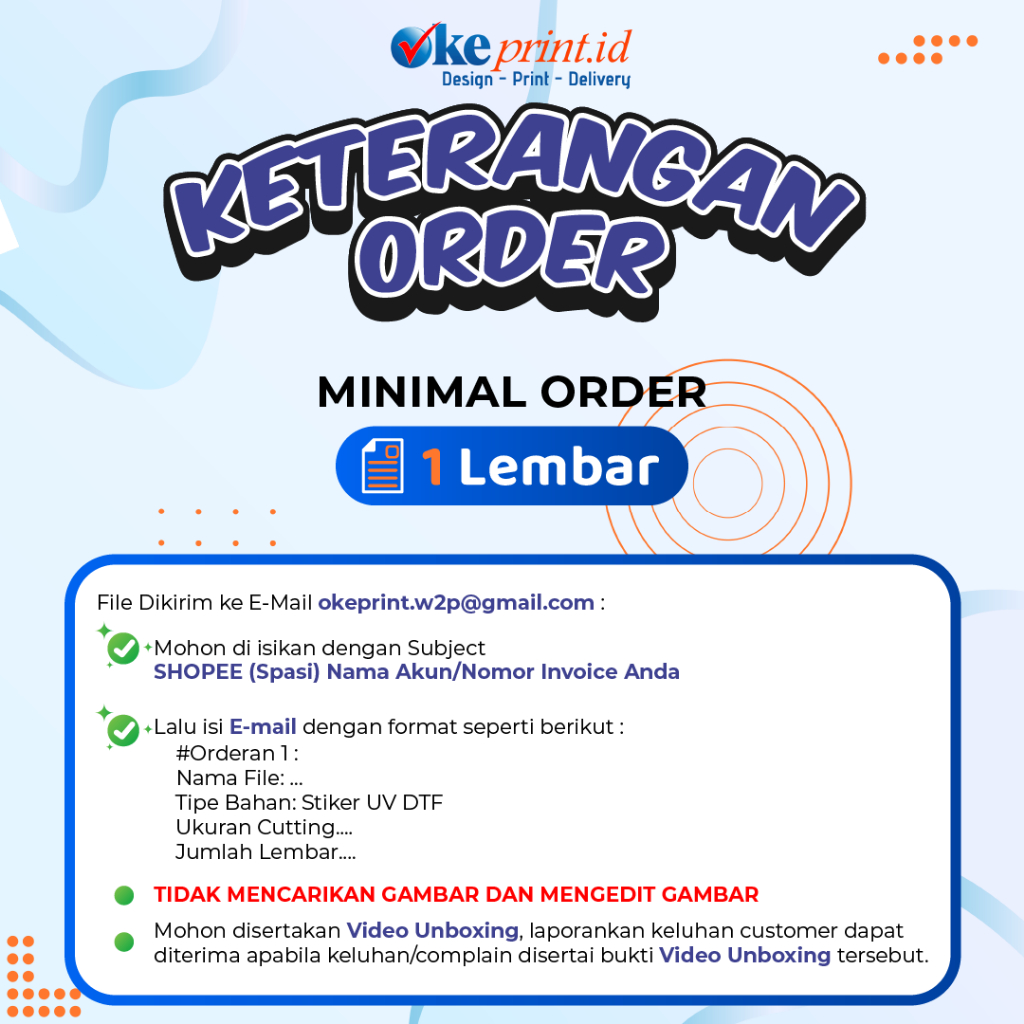 

Promo Stiker UV DTF Stiker UV Timbul 1HARI SIAP KIRIM TANPA PO Stiker UV Timbul Murah