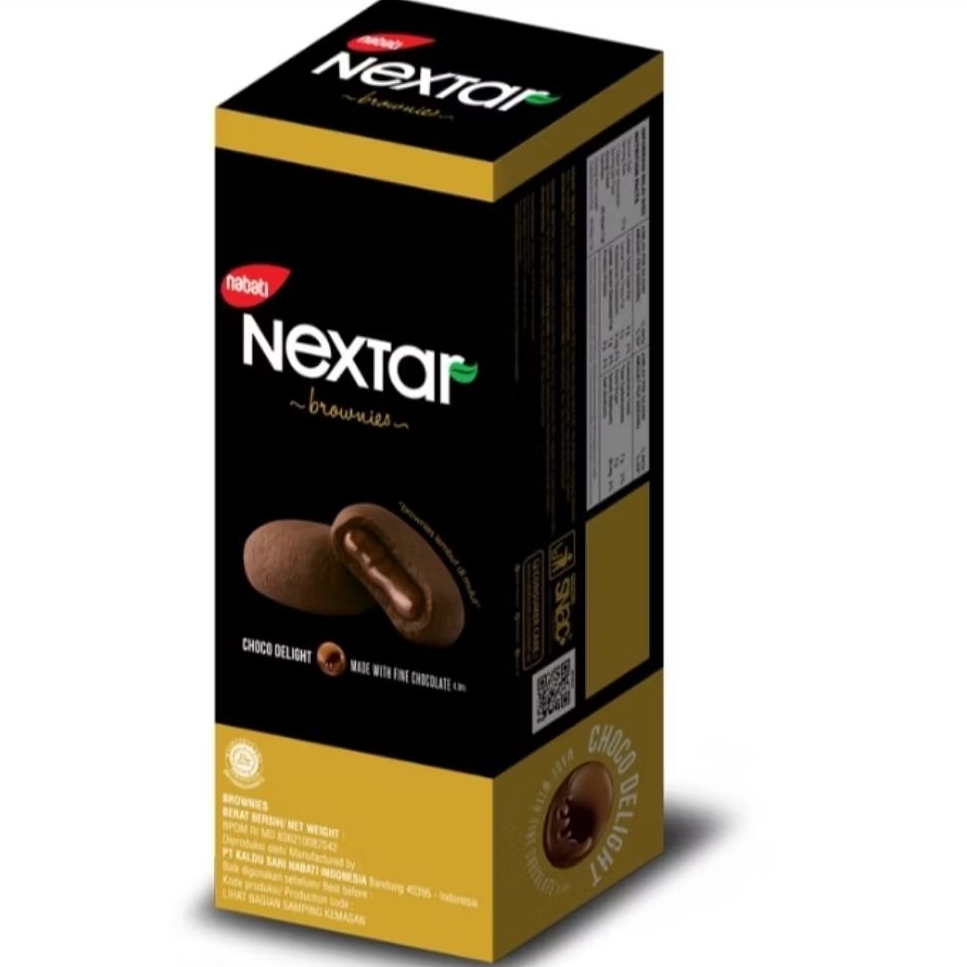 

Nextar Brownies Cookies Cokelat 8 × 11.25 g