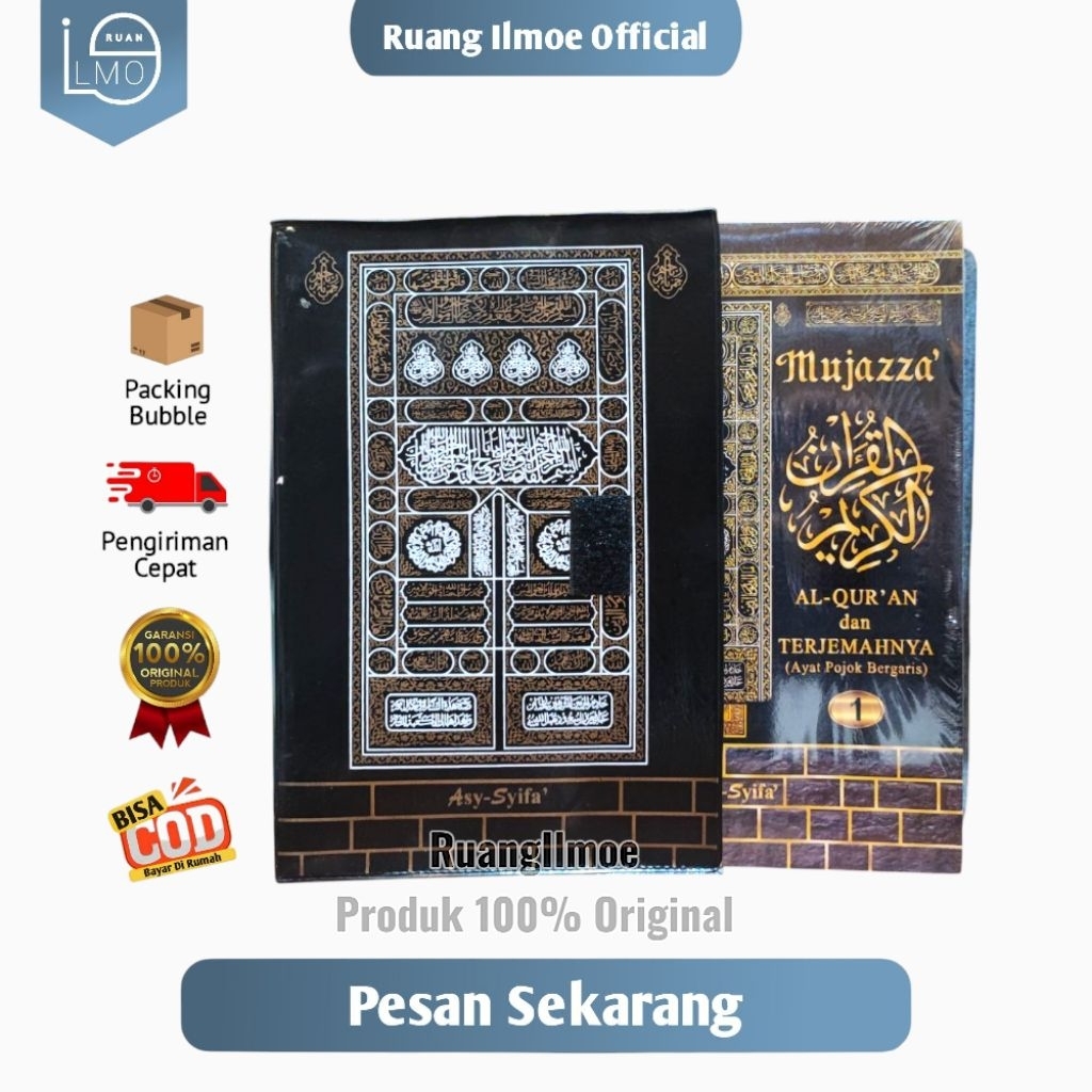 Al Quran Mujazza' Terjemahan dan Tajwid Per Juz B5 Kalep