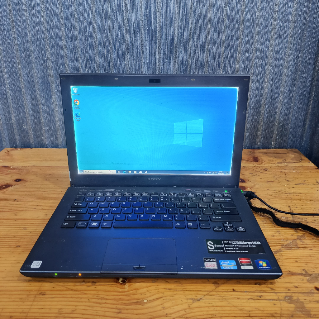 Laptop Sony Vaio VPCSB36FG, Core i7 - 2640M, 8/256Gb, #VGA, Black, BERGARANSI