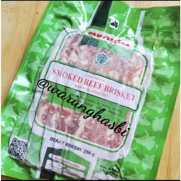 

AROMA Beef bacon Halal 250gr