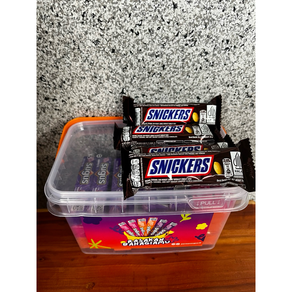 

Paket SUGUS PRJ 24pcs Sugus + 4 Snickers