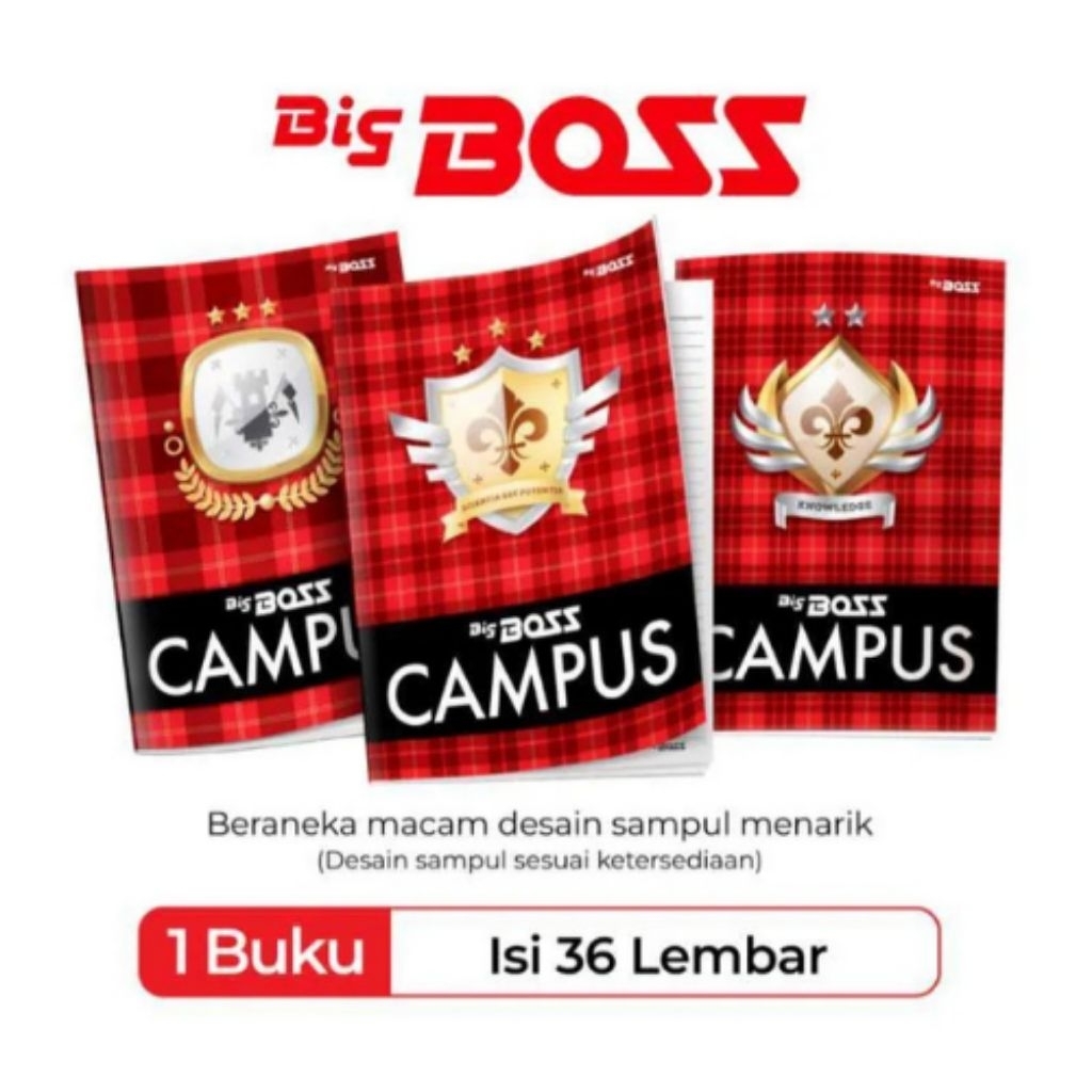 

Buku Tulis BIG BOSS (36 LEMBAR)
