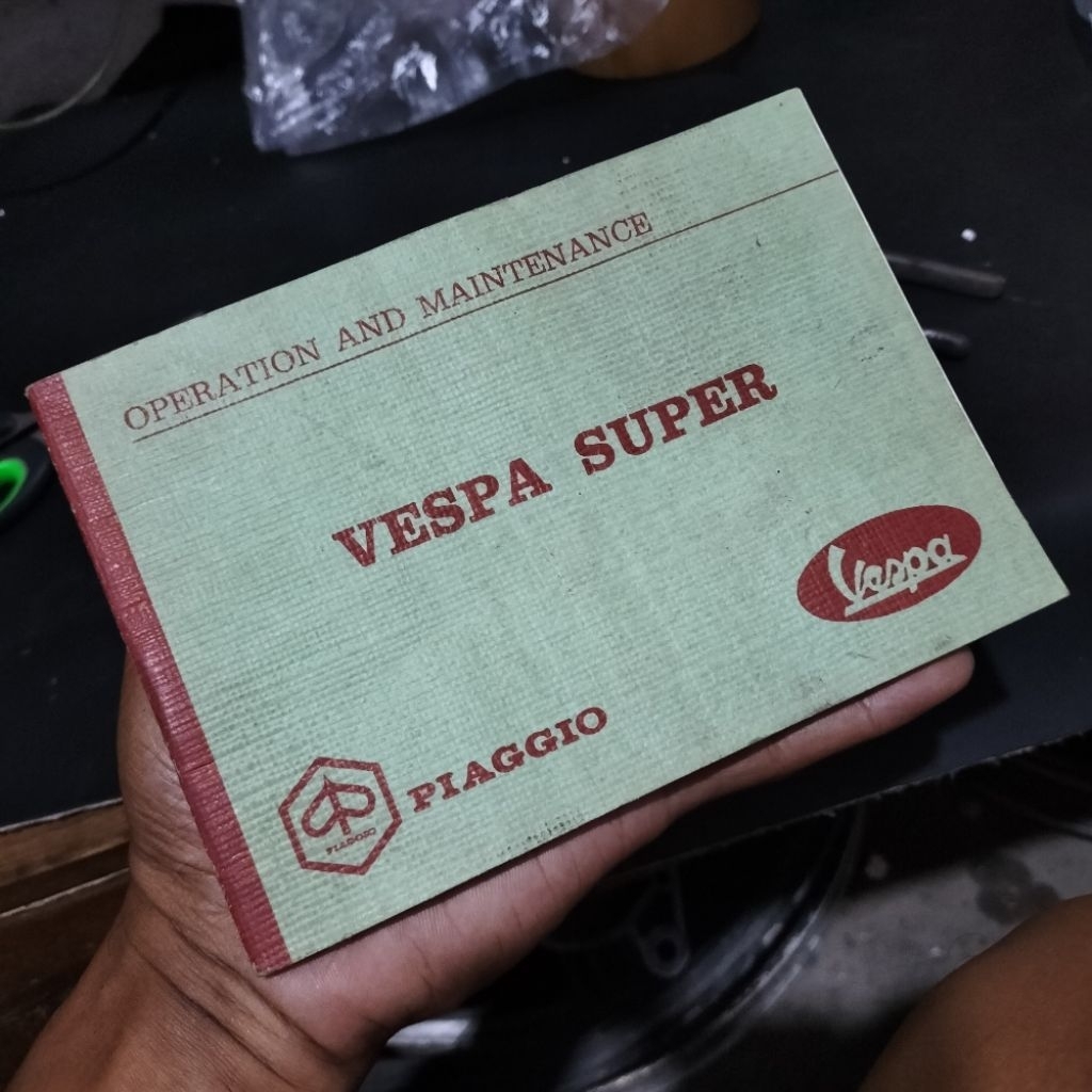 manual book vespa super 125 super 150