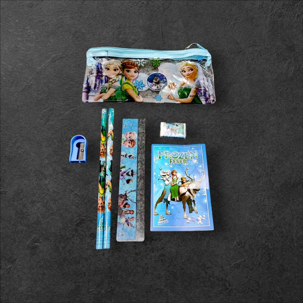 

Grosir - S5689 Stationery Set 6 in 1 / Set Alat Tulis Sekolah 6 in 1 Karakter Lucu / 6 Pcs Set Alat Tulis Pensil Motif Kartun Lucu