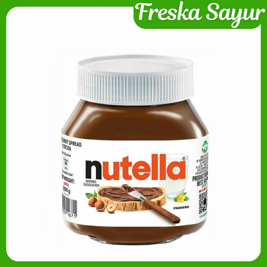 

Nutella Hazelnut Spread Cocoa 200 gr