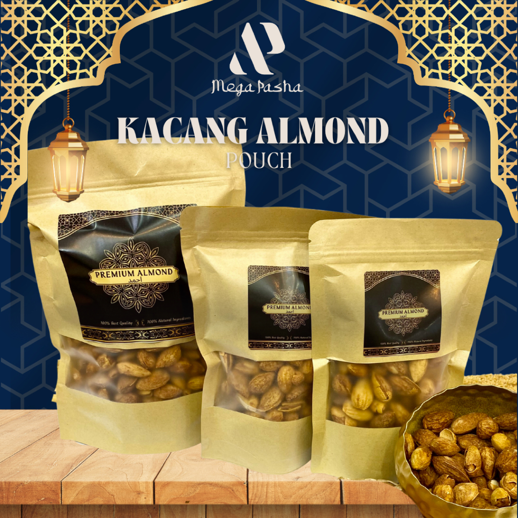 

Kacang Almond Pouch - Megapasha Store