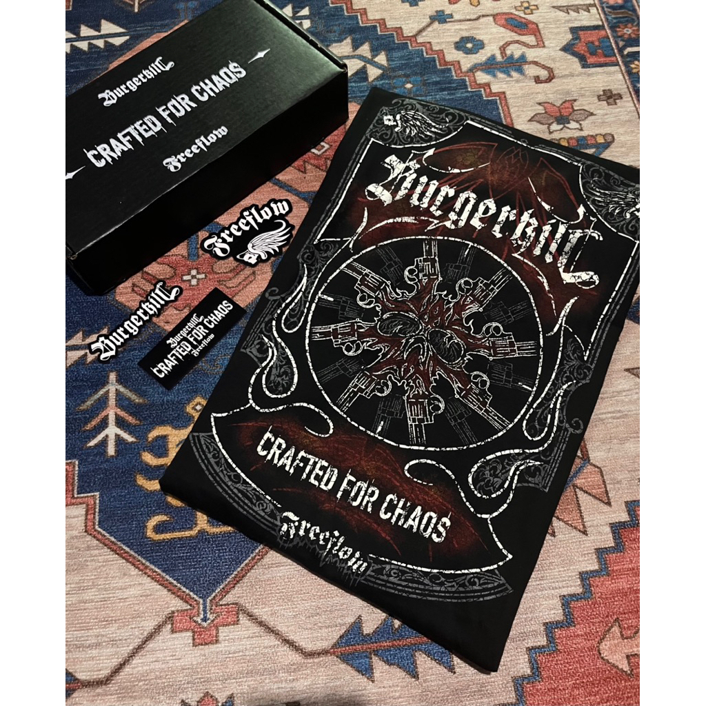 BURGERKILL x FREEFLOW LONGSLEEVE CRAFTED FOR CHAOS OFFICIAL MERCH BAND