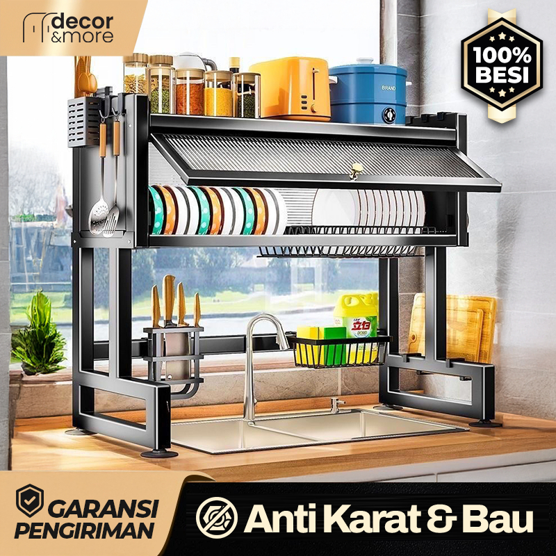 RAK PIRING WASTAFEL RAK WASTAFEL CUCI PIRING RAK PIRING WASTAFEL STAINLESS