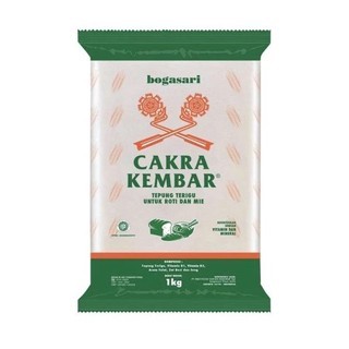 

Terigu Cakra Kembar Ekonomis 1Kg