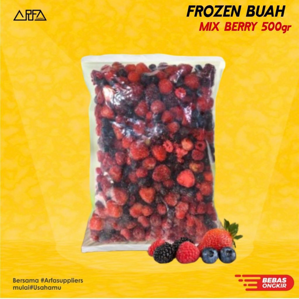 

500gr Frozen Buah Mixberry