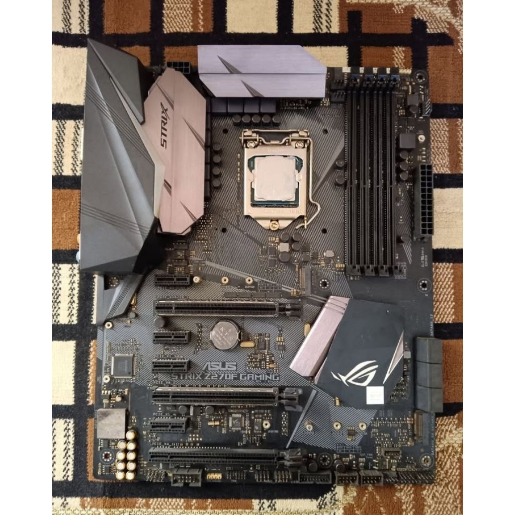 MOBO ASUS STRIX ROG Z270 GAMING + i5 7500