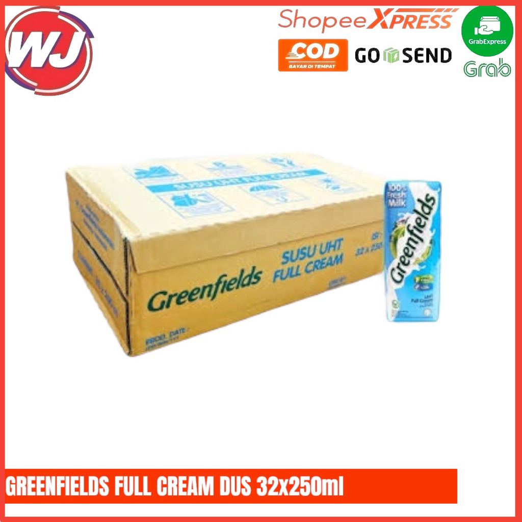 

GREENFIELDS FULL CREAM DUS 32x250ml