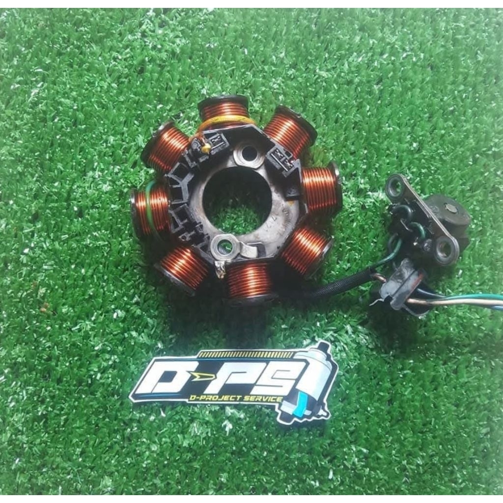 spull fullwave satria fu upgrade max 14v.