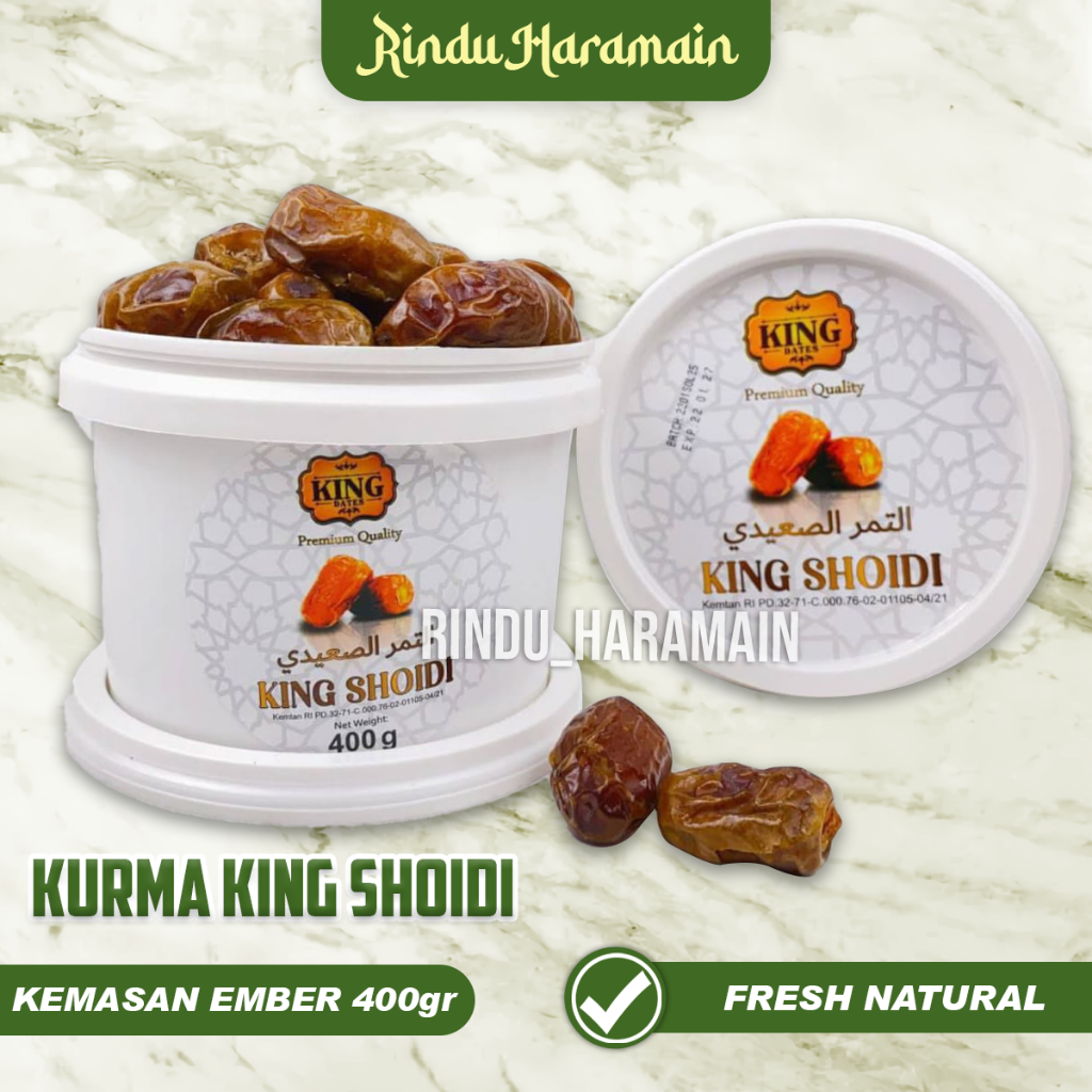 

Kurma King Shoidi 400g / Kurma Sukari Shoidi Premium Best Quality / Kurma Sukary Soidi