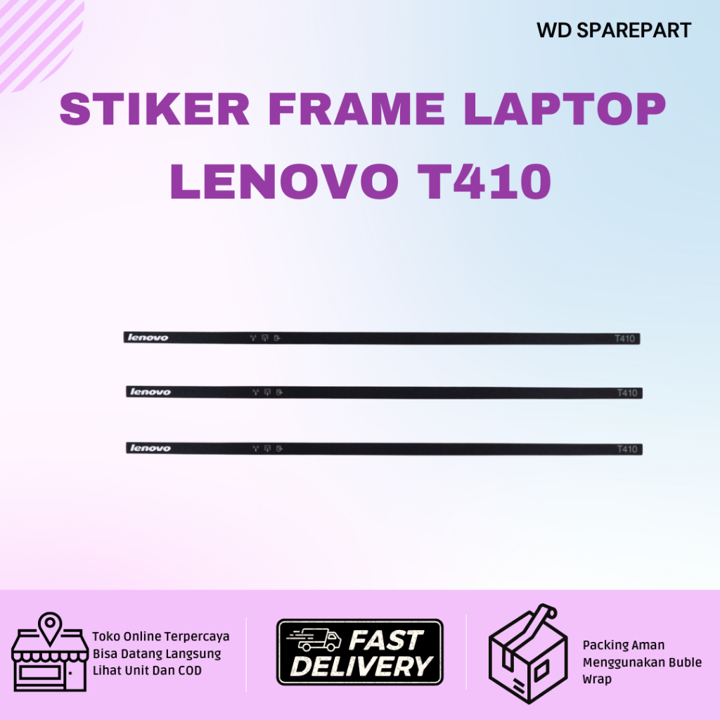 OBRALLLL | Sticker atau Stiker Laptop Lenovo Thinkpad T410 BARU