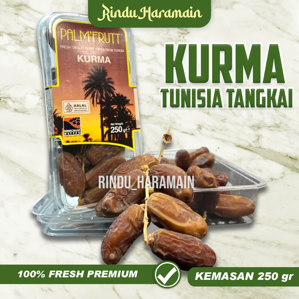

Kurma Tunisia Tangkai 250gr
