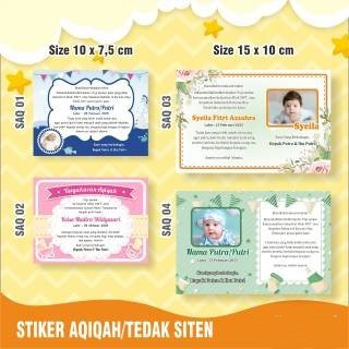 

STICKER LABEL SYUKURAN KELAHIRAN AQIQAH BAYI BOX KOTAK NASI CUSTOM - STIKER TEMPEL - UNIK - MURAH