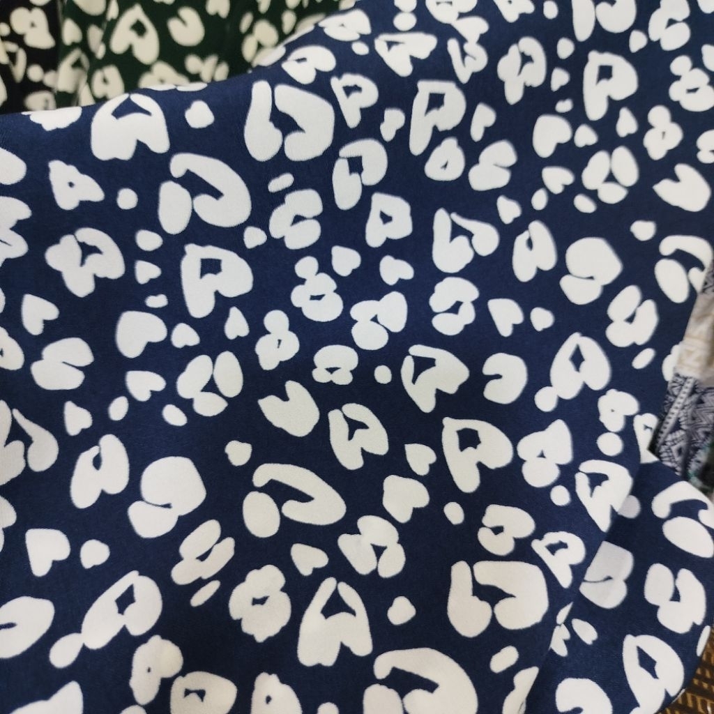 Bahan Wolfis Motif - Kain Wolfis Import - Bahan Wolfis - Kain Wolfis - Kain Meteran - Bahan Eceran -