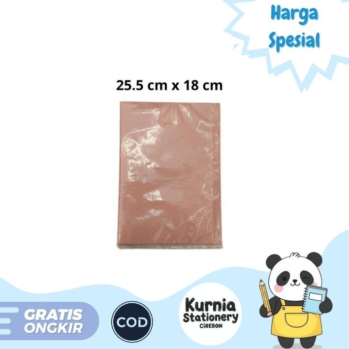 

Sampul Kertas Coklat Kwarto Buku Biasa ( 25 Lembar )