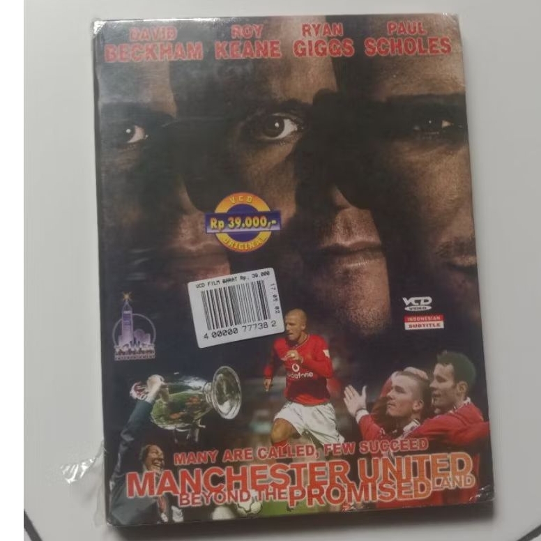 VCD Original Manchester United - Many Are Called Few Succes Beyond The Promised The Land SEGEL.