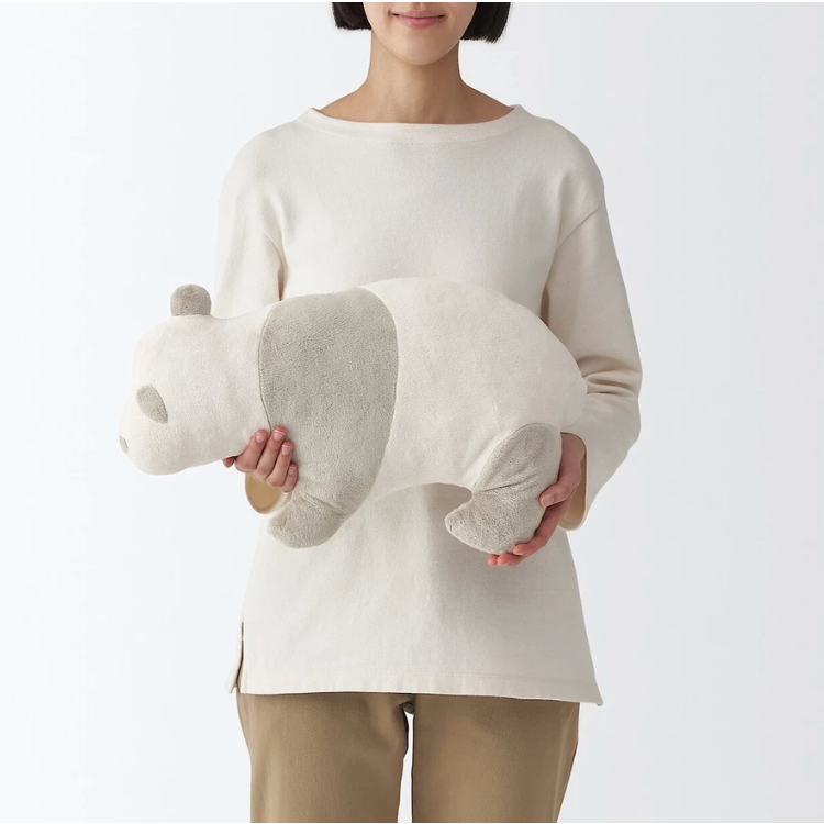 MUJI Animal Adult Kids Cushion Panda 100% Original Japan [ONLY PRE ORDER]
