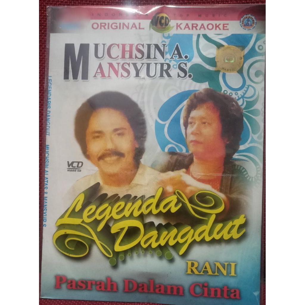 VCD original legenda dangdut Muchsin a & Mansyur s